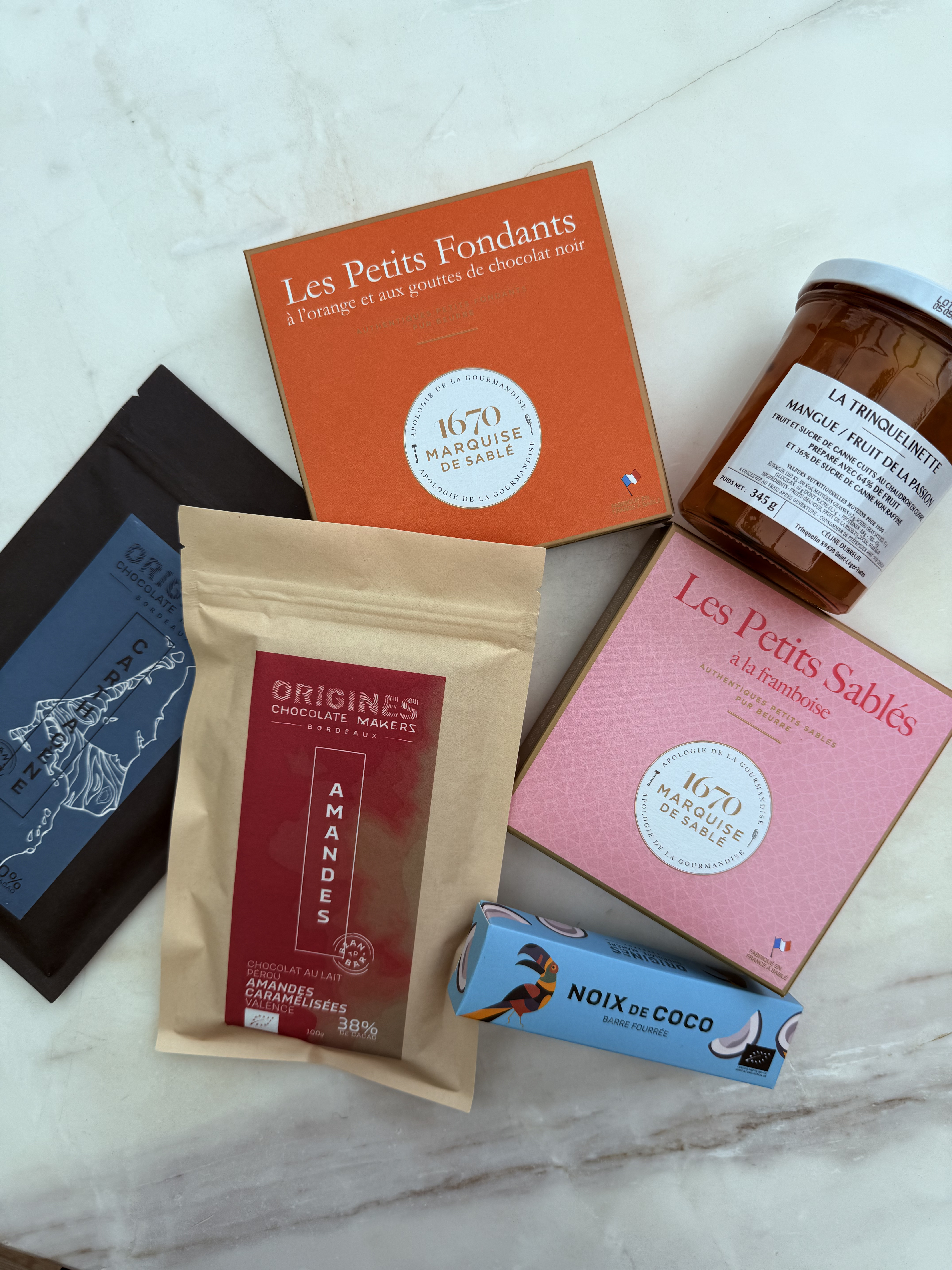 Produits d'épicerie sucrée